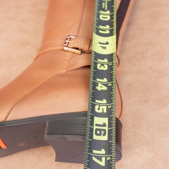 Rockport Women Harper Brown Leather Lightweight Comfortable Knee boots sz 6 - Picture 8 of 10